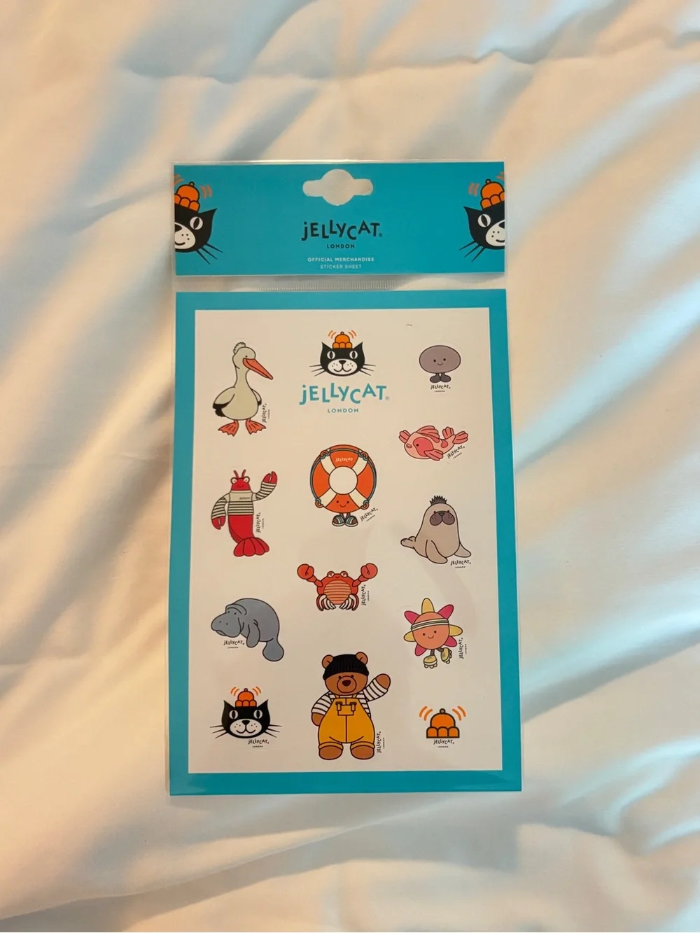 New Jellycat official stickers 2026 summer edition!